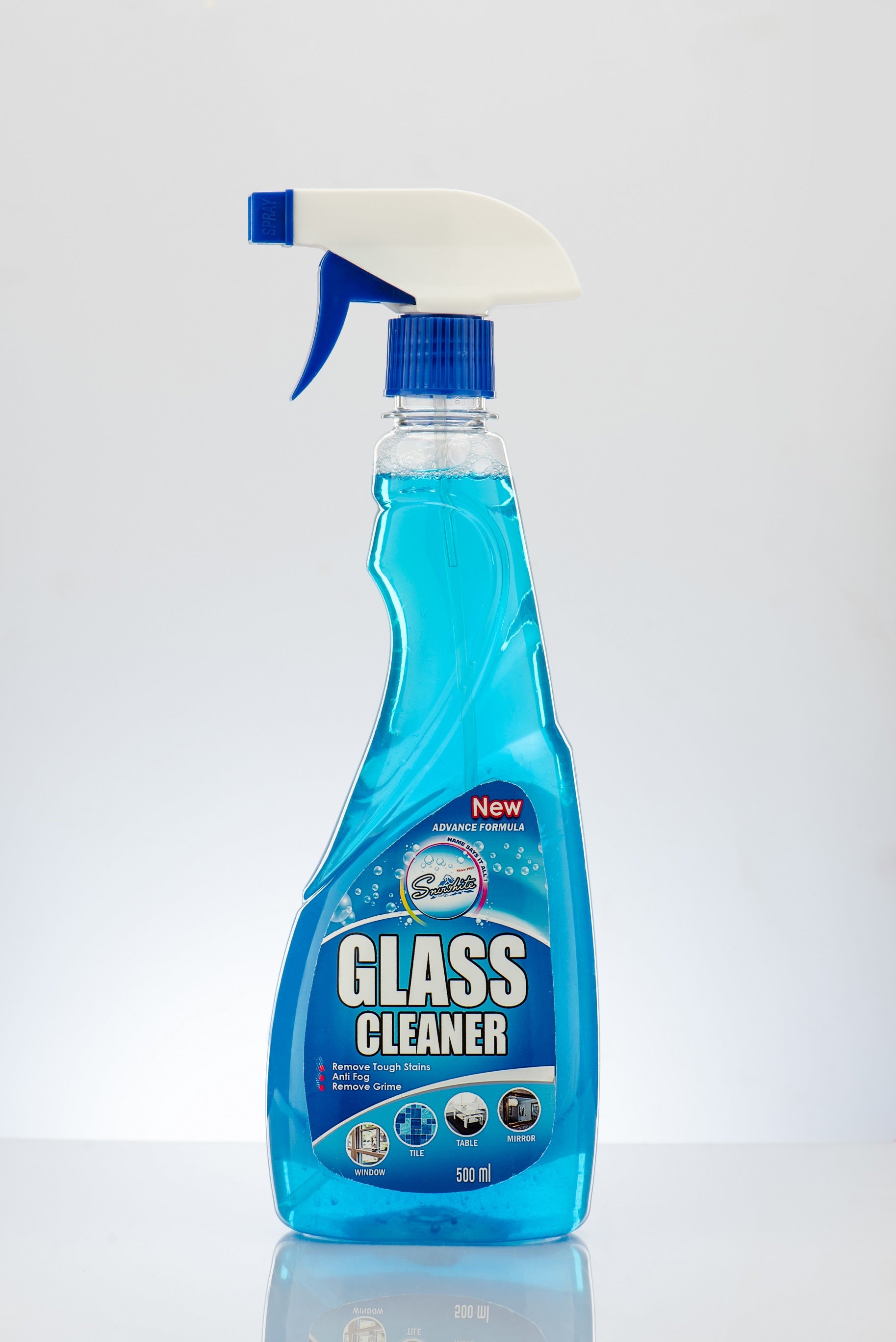 Glass Cleaner (New Advance Formula) Spray Bottle 500ml
