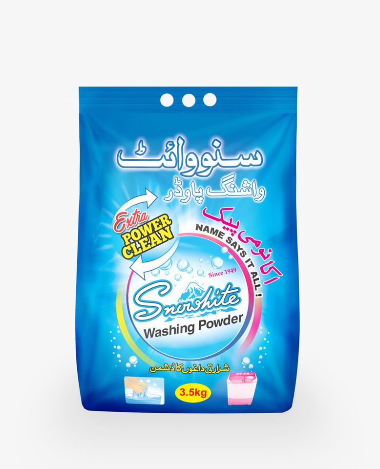 Buy 3 (1490x3=4470) Snowhite washing powder 3.5kg Get 1 Packet Free